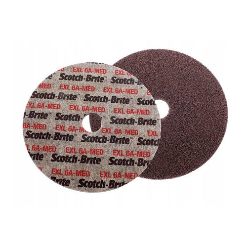 3M Vliesscheibe gepresst 125x6x22, Scotch-Brite XL-UW 6A MED