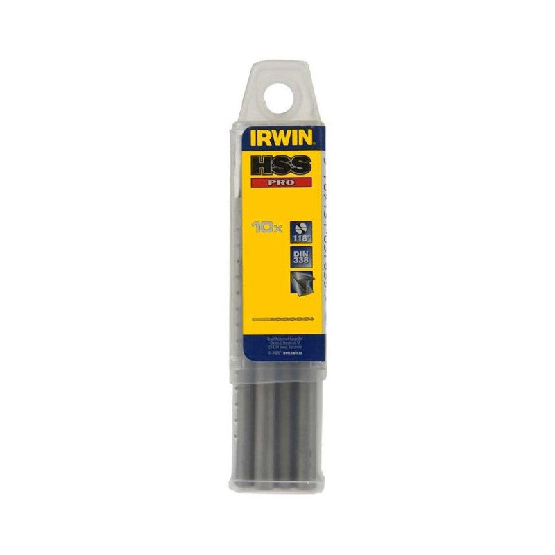 IRWIN Metallbohrer HSS PRO DIN 338 4,50 mm (Pack. 10 Stk.)