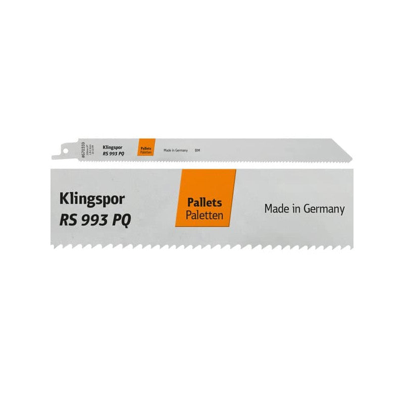 KLINGSPOR Säbelsägeblatt für Paletten RS 993 PQ Special