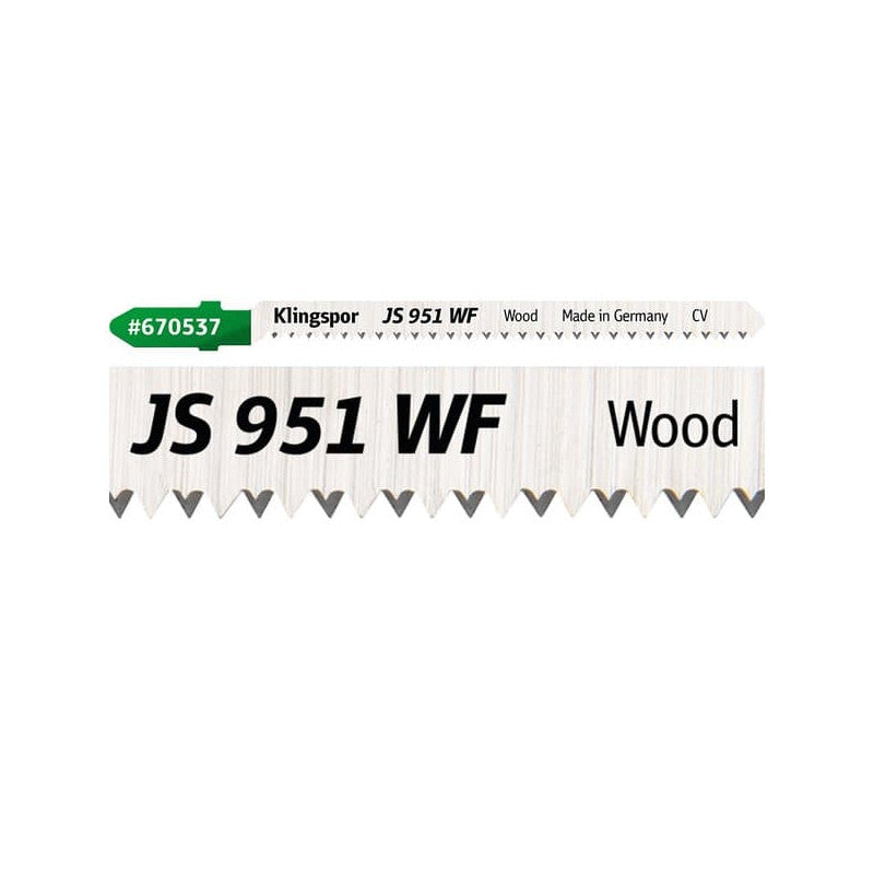 KLINGSPOR Stichsägeblatt für Weichholz JS 951 WF Special