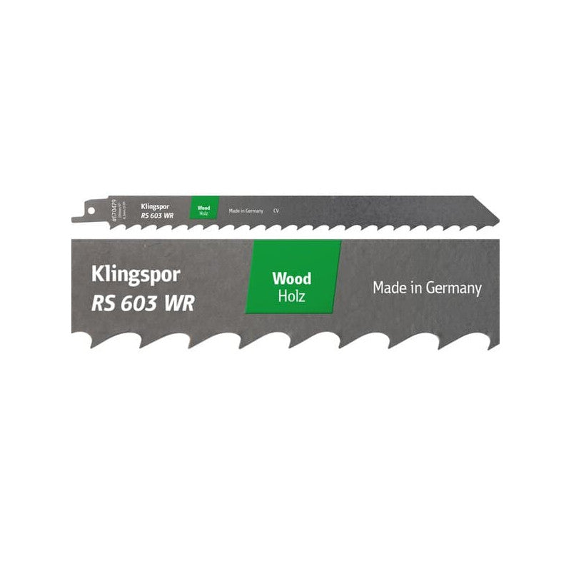 KLINGSPOR Säbelsägeblatt für Weichholz RS 603 WR Supra