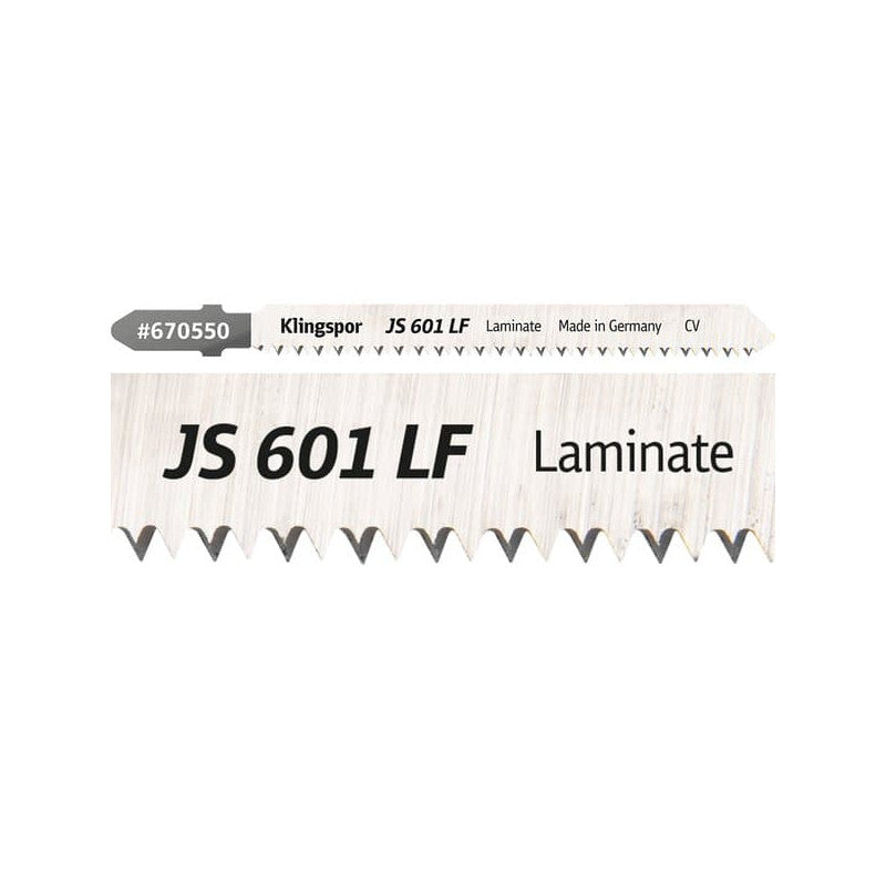 KLINGSPOR Stichsägeblatt für Laminat und Kunststoffe JS 601 LF Supra