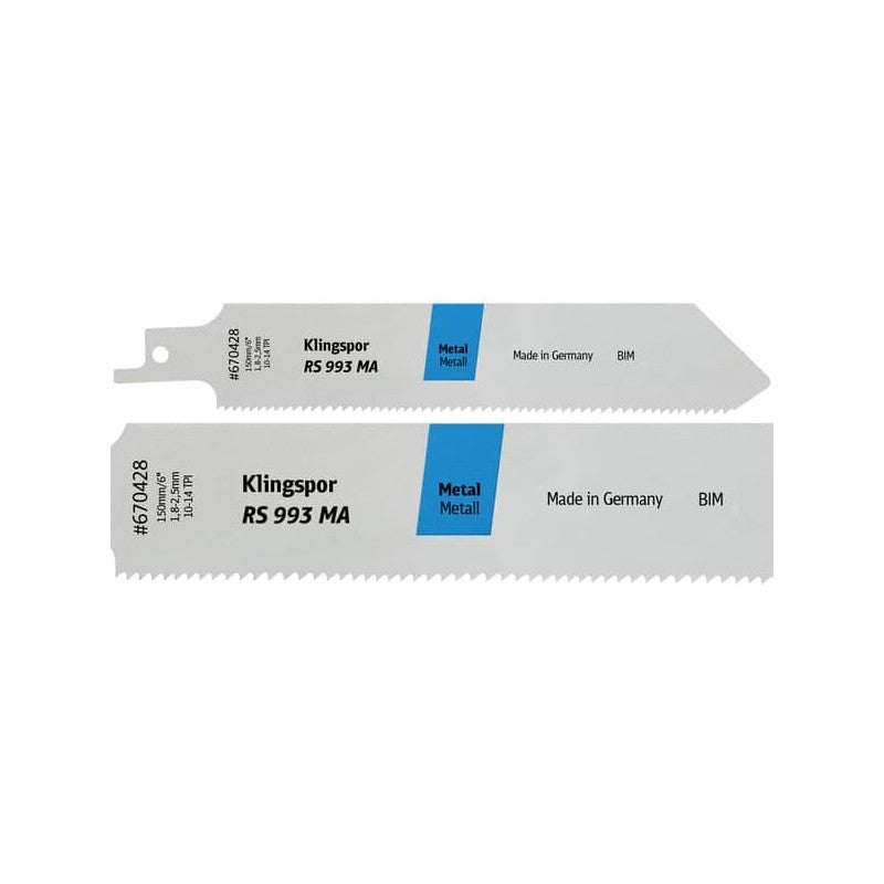 KLINGSPOR Säbelsägeblatt für Stahl RS 993 MA Special