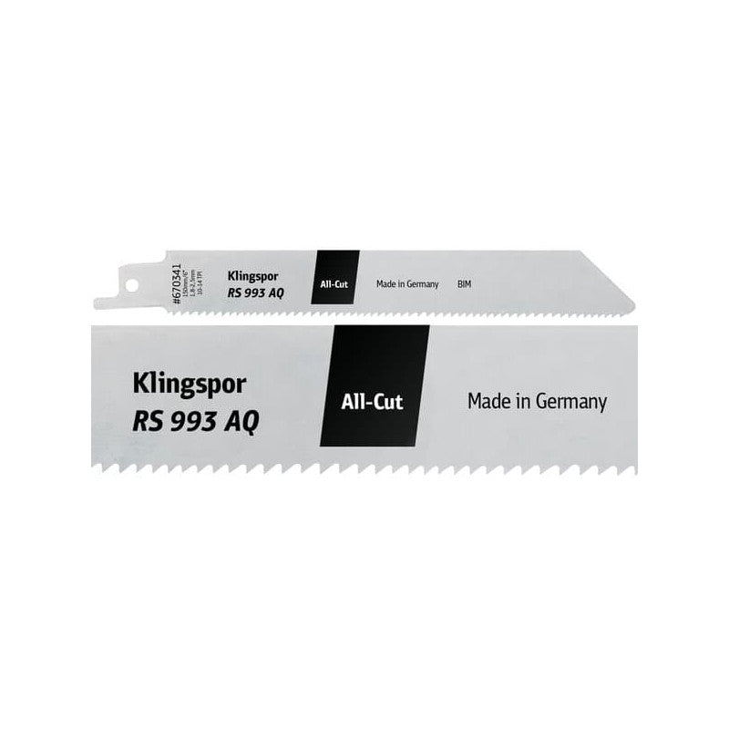 KLINGSPOR Säbelsägeblatt universal RS 993 AQ Special