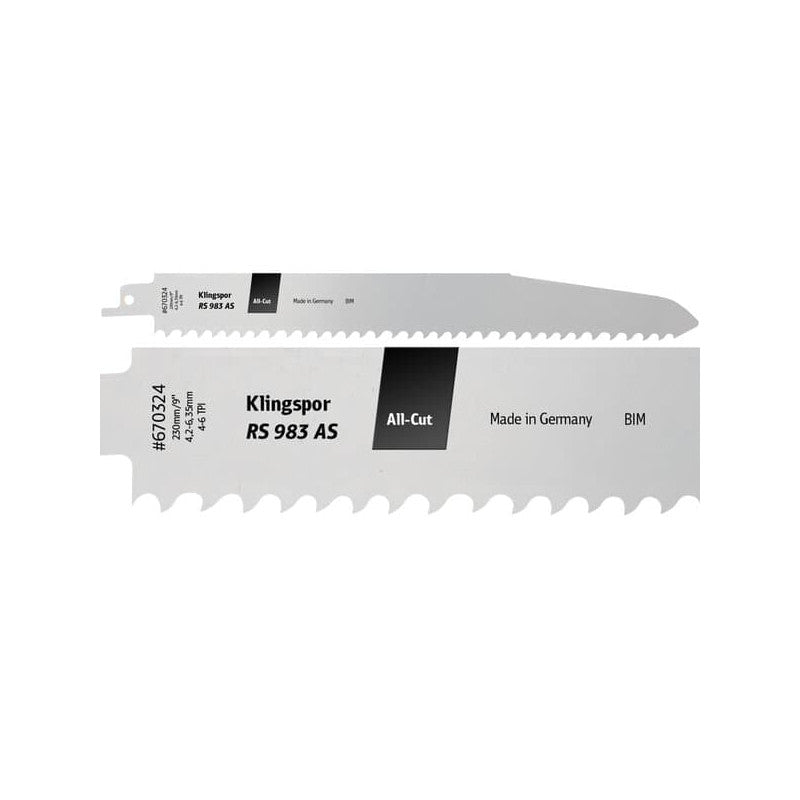 KLINGSPOR Säbelsägeblatt Bi-Metall universal RS 983 AS Special