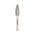KLINGSPOR Hartmetall-Frässtift Flammenform 9,6x19x6 mm HF 100 H (Kreuzverzahnung)