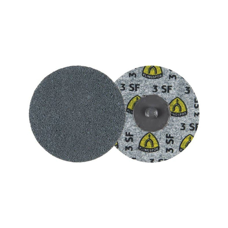 KLINGSPOR Mini-Schleifscheibe aus gepresstem Vlies 50 mm Quick Change Disc QRC 500