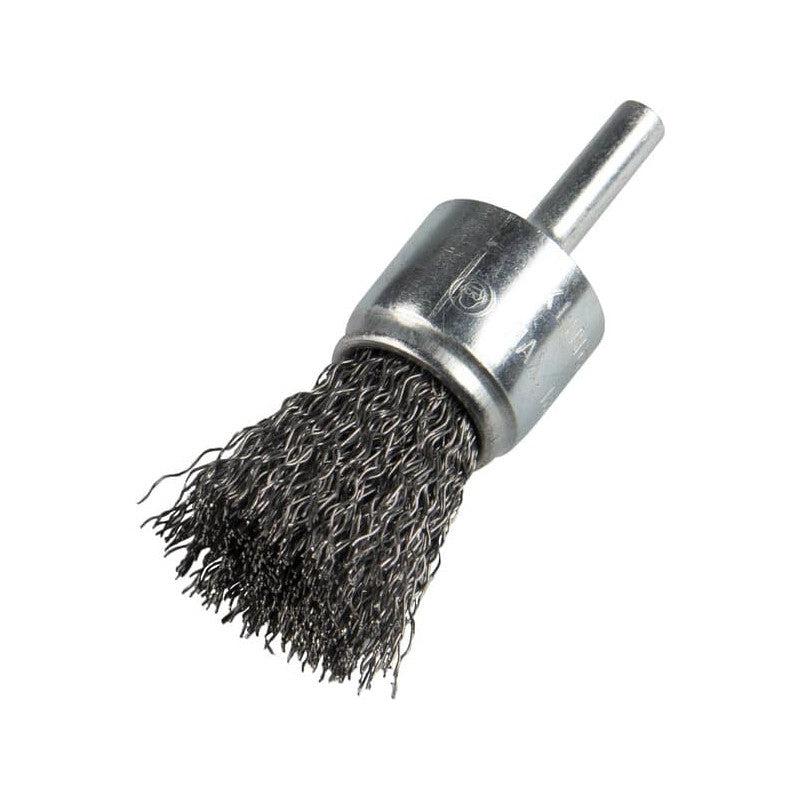 KLINGSPOR Pinselbürste mit Schaft BPS 600 W (Stahldraht)