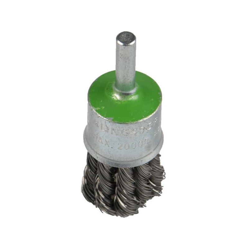 KLINGSPOR Pinselbürste mit Schaft BPS 600 Z (Edelstahldraht)