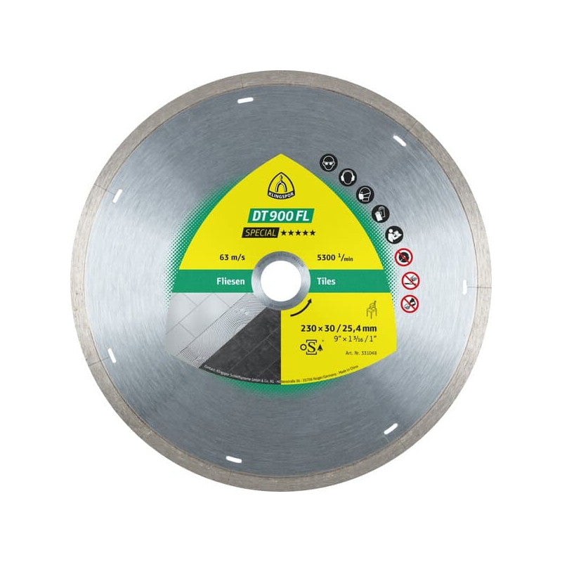 KLINGSPOR Diamant-Trennscheibe für Keramik 115x1,4x22,23 DT 900 FL Special