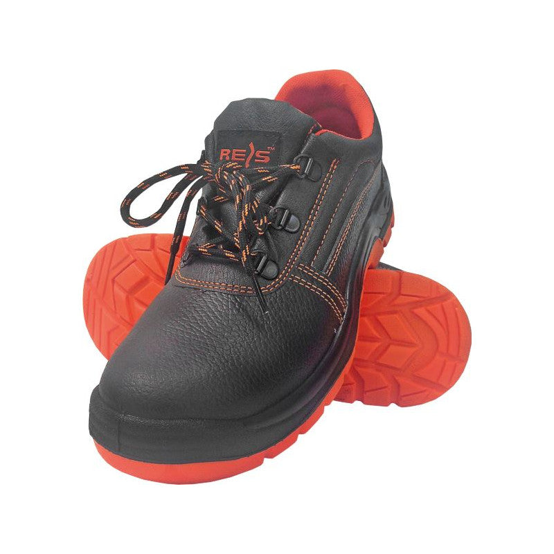Arbeitshalbschuhe aus Leder, ohne Stahlkappe BRYES-P-OB