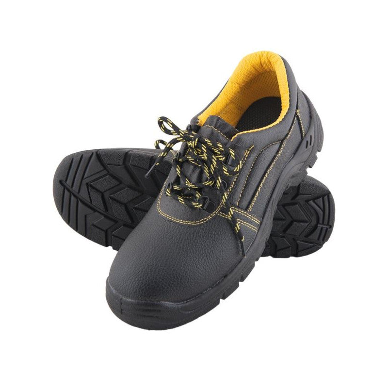 Arbeitshalbschuhe aus Leder mit Stahlkappe BRYES-P-SB