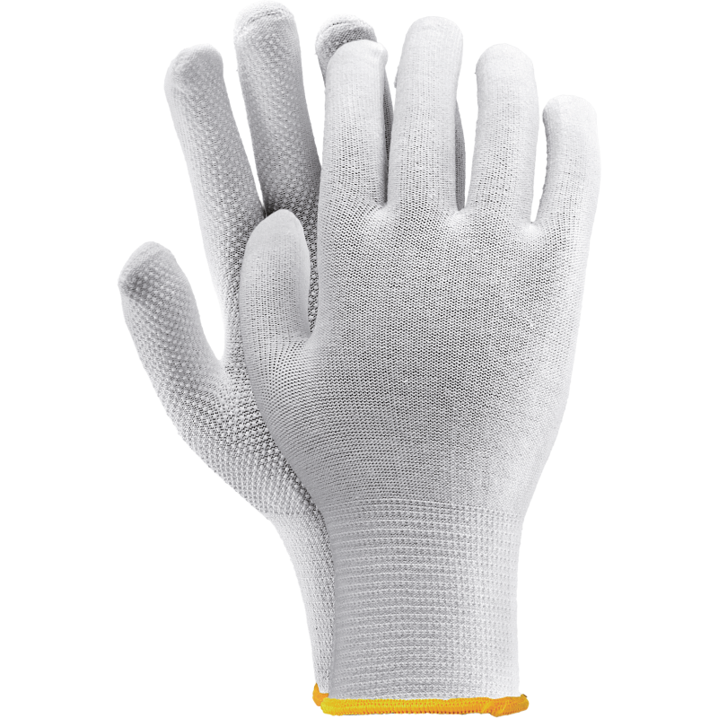 Baumwoll-Schutzhandschuhe mit Mikronoppen RMICROLUX W