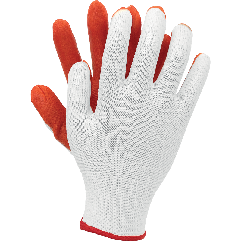 Arbeitshandschuhe aus Polyester, latexbeschichtet OX-LATUA WP