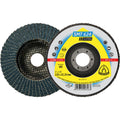 Fächerschleifscheibe gekröpft 115 mm, Klingspor SMT 624 Supra