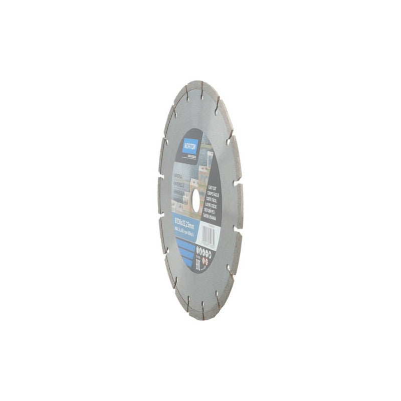 Diamant-Trennscheibe für Baustoffe 230 x 22,3 mm, Norton UNIVERSAL
