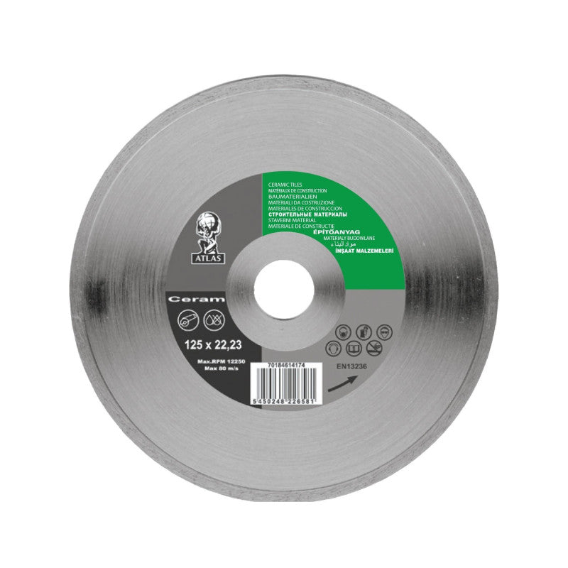 Diamant-Trennscheibe für Keramik 115x22,3 mm, Norton Ceramic Atlas