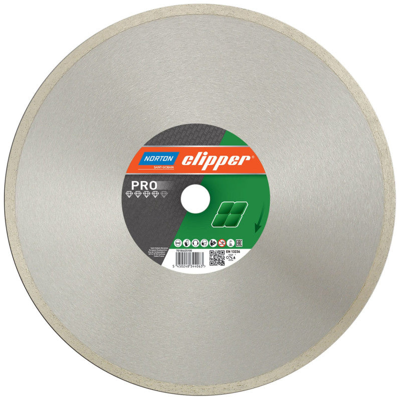 Diamant-Trennscheibe für Feinsteinzeug 350x25,4 mm, Norton Pro Ceram